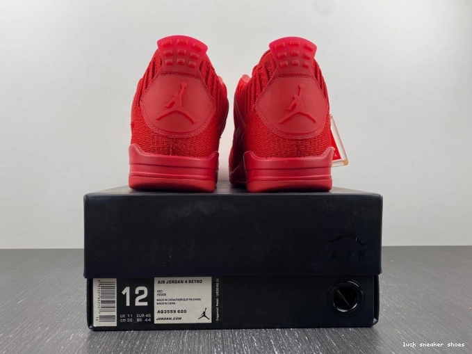 Reps LUCY 4 Retro Red AQ3559-600 Flyknit Jordan 0710